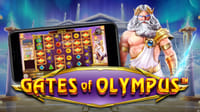 Logobild för Gates of Olympus RTP