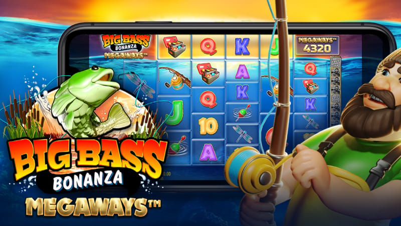 Logobild för Big Bass Bonanza Megaways
